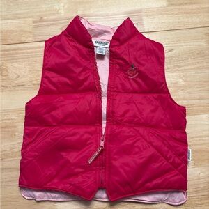 OshKosh B'gosh Fuchsia Pink Kids Vest 36 Months or 3T